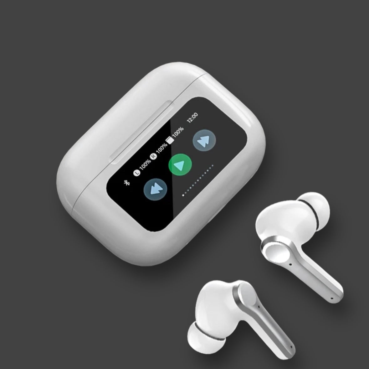 WIRELESS BLUETOOTH EARPODS - LED TOUCH SCREEN